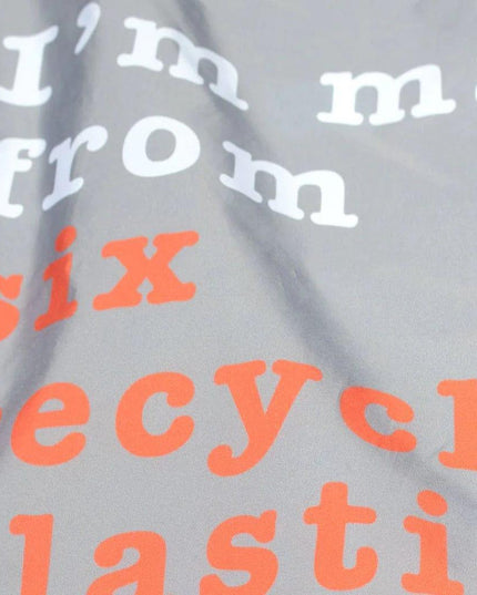 KIND BAG Reusable Bag - Medium| Recycle Grey & Coral-1875027453186019330