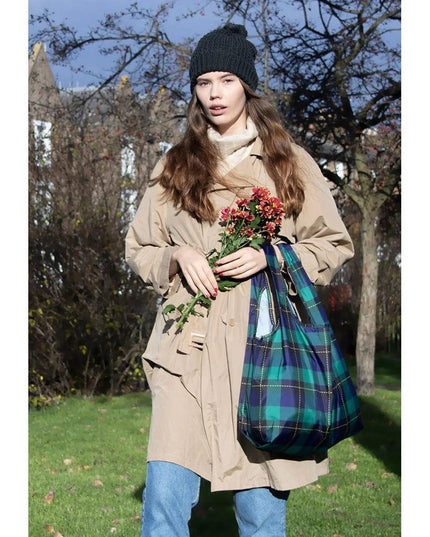 KIND BAG Reusable Bag - Medium| Tartan-1875027453479620613