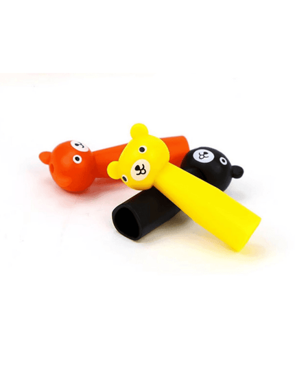 Kumon Pen Cap Pencil Extension Pen Grips Cap Bear 3Pics-1875027507166711808