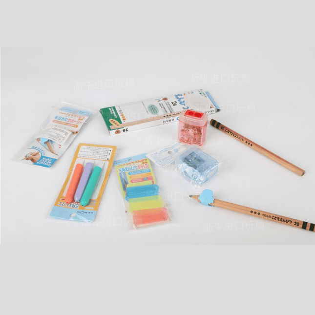 Kumon Pen Cap Pencil Extension Pen Grips Cap Bear 3Pics-1875027507166711809