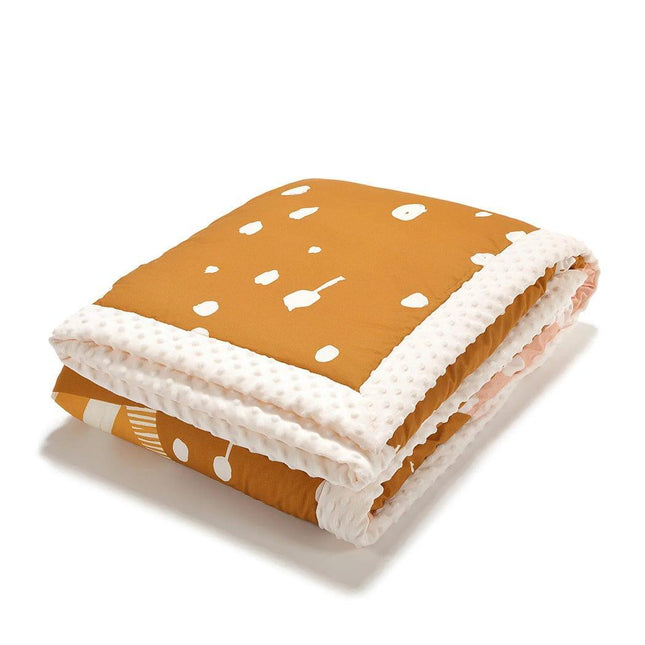 La Millou Adult Blanket XL 140cm x 200cm Snowflake Sheela | Ecru-1875027384995024896