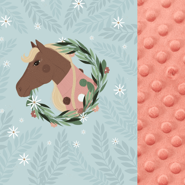 La Millou Adult Light Blanket XL 140cm x 200cm  Pony is my Love|Papaya-1875027387033456641