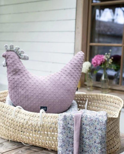 La Millou Dana's Hen Pillow LAVENDER DREAM | French Lavender-1875027397389193217