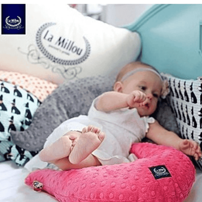La Millou Hen Pillow - Large - Coral-1875027397124952065