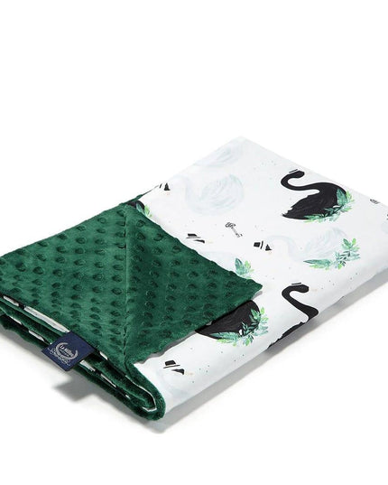 La Millou Light Blanket Large 110*140cm JUNGLE SWAN | Green-1875027394419625984