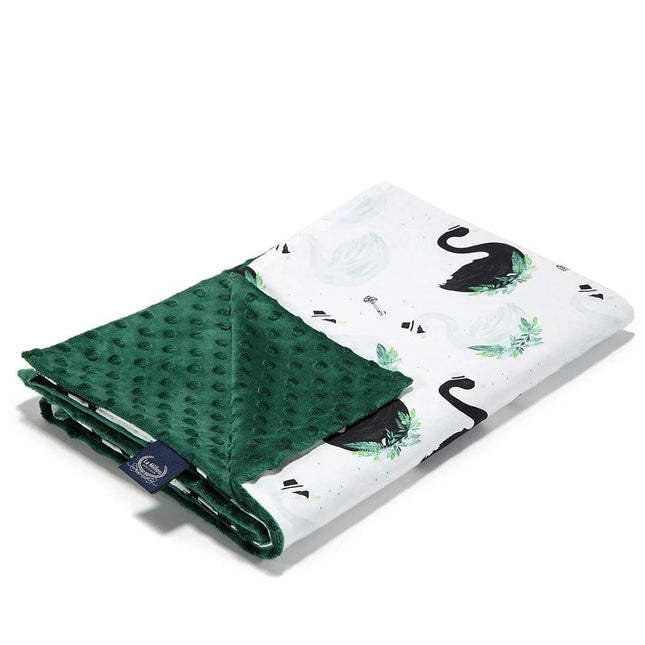 La Millou Light Blanket Large 110*140cm JUNGLE SWAN | Green-1875027394419625984