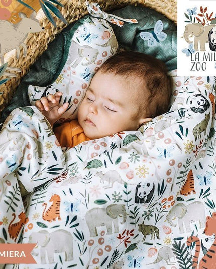 La Millou Light Blanket Large LA MILLOU ZOO | Khaki-1875027394151190529