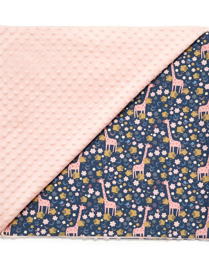 La Millou Light Blanket Medium FRENCH ROSE JARDIN | Powder Pink-1875027398873976833