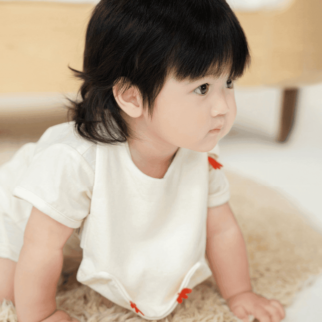 Lazy Goose Baby Cotton Bib-1875027523474165765