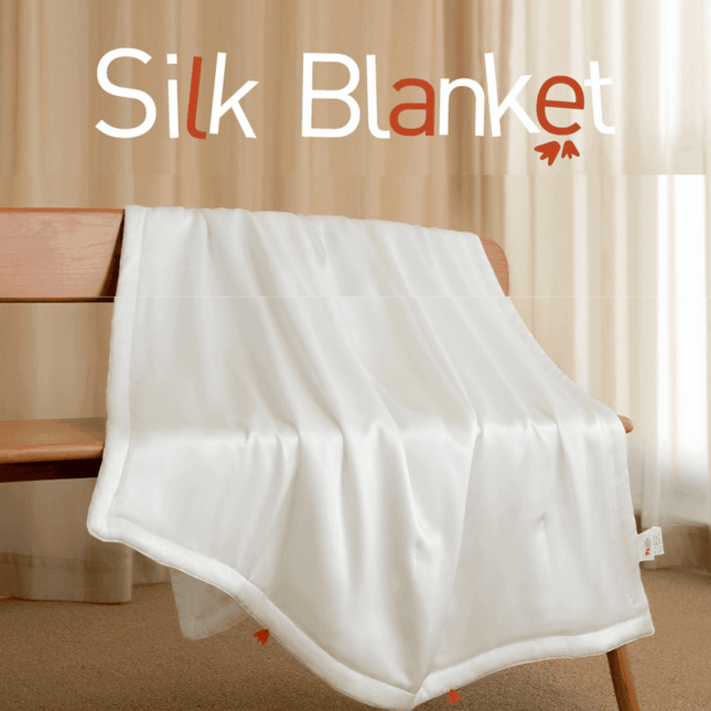 Lazy Goose Baby Mulberry Silk Blanket 110*140 cm-1875027387578716161