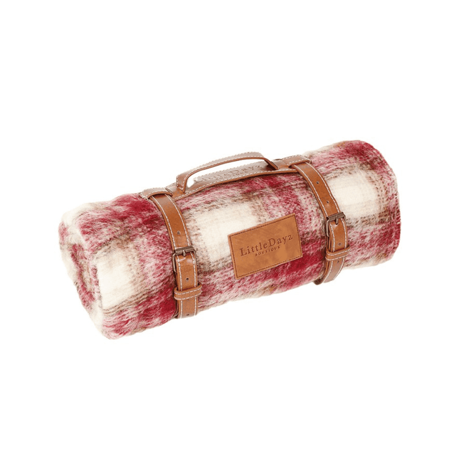 Little Dayz Boutique British Plaid Style Picnic Mat Medium 150*100 Red-1875027395522727936