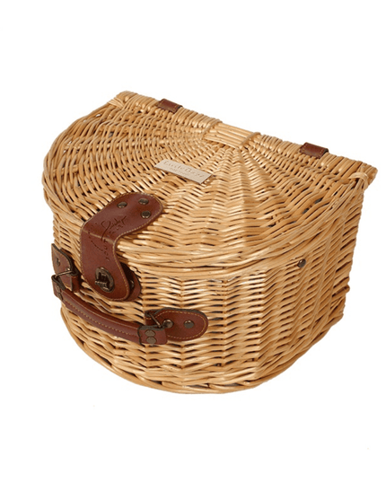 Little Dayz Boutique  Semi Round Picnic Basket-1875027390237904896