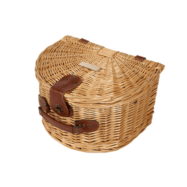 Little Dayz Boutique  Semi Round Picnic Basket-1875027390237904896