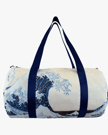LOQI Katsushika Hokusai The Great Wave Recycled Weekender-1875027411742101504