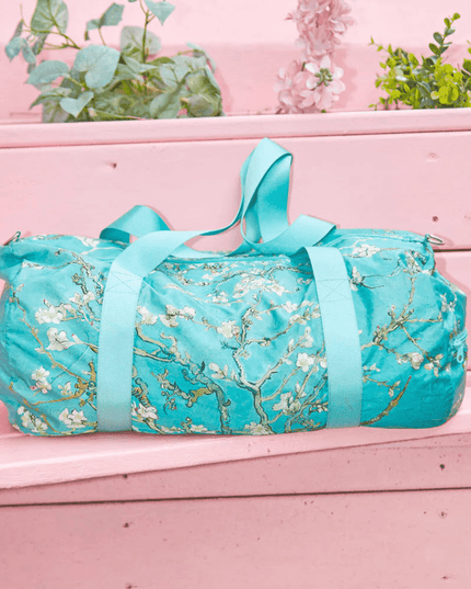 LOQI Van Gogh Almond Blossom Recycled Weekender-1875027411863736321