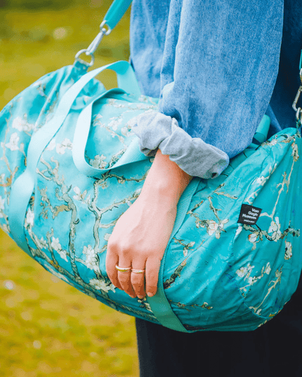 LOQI Van Gogh Almond Blossom Recycled Weekender-1875027411863736322