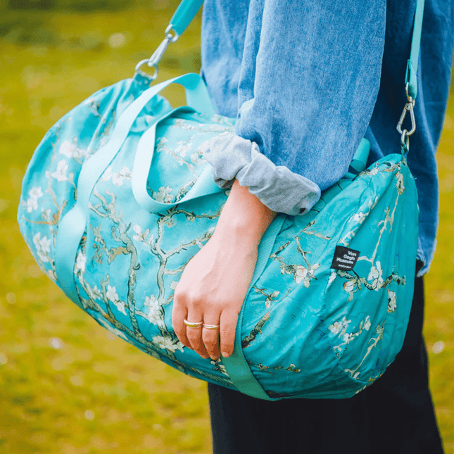 LOQI Van Gogh Almond Blossom Recycled Weekender-1875027411863736322