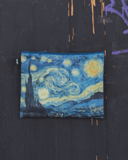 LOQI Van Gogh Zip Pockets Set of 3-1875027467757031425