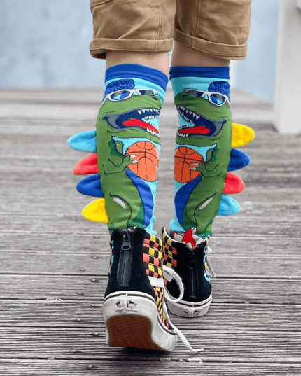 MADMIA Dinosaur Socks With Spikes Kids & Adults Age 6 - 99-1875027463734693889