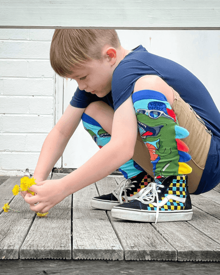 MADMIA Dinosaur Socks With Spikes Kids & Adults Age 6 - 99-1875027463734693890