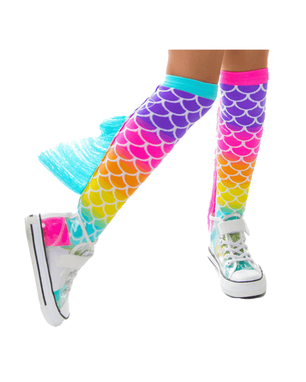 MADMIA Mermaid Socks With Tassles Kids & Adults Age 6 - 99-1875027468163878914