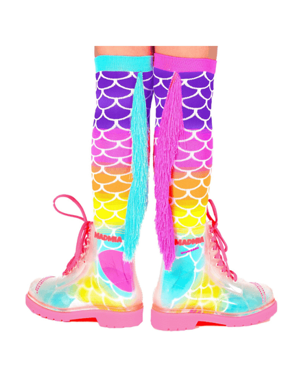 MADMIA Mermaid Socks With Tassles Kids & Adults Age 6 - 99-1875027468163878915
