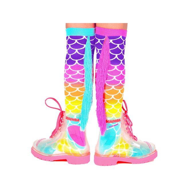 MADMIA Mermaid Socks With Tassles Kids & Adults Age 6 - 99-1875027468163878915