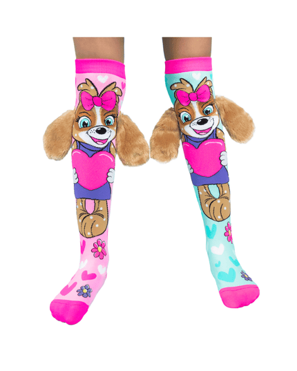 MADMIA Puppy Love Socks With Ears Kids & Adults Age 6 - 99-1875027467056582656