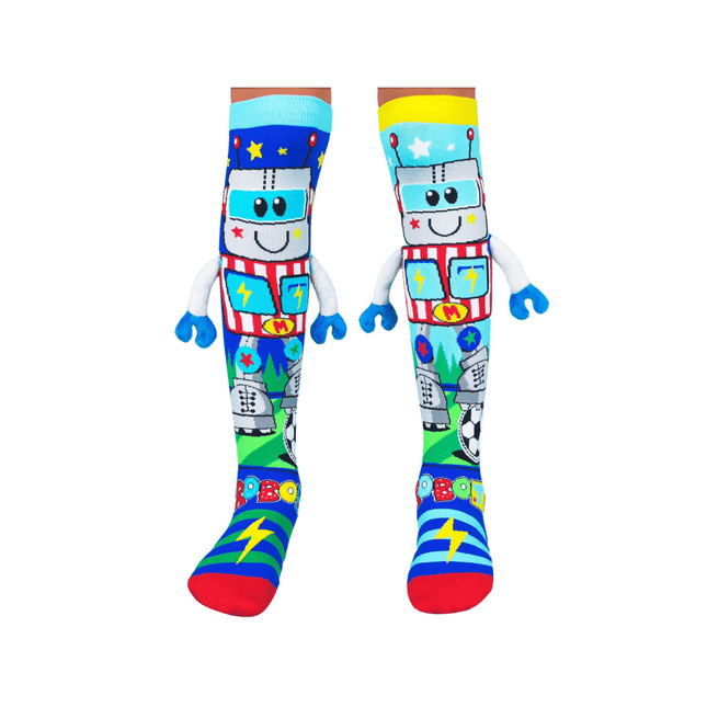 MADMIA Robot Socks With Arms Kids & Adults Age 6 - 99-1875027463592087552
