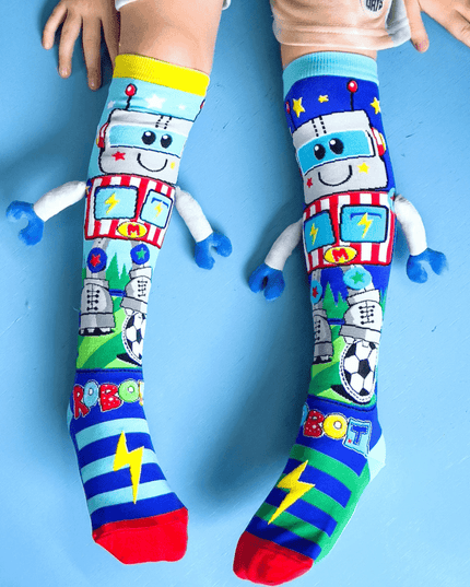 MADMIA Robot Socks With Arms Kids & Adults Age 6 - 99-1875027463592087554