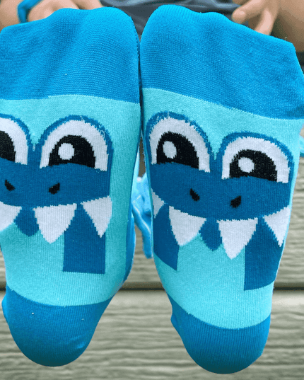 MADMIA Shark Socks With Spikes Toddler Ages 3 - 5-1875027464011517954