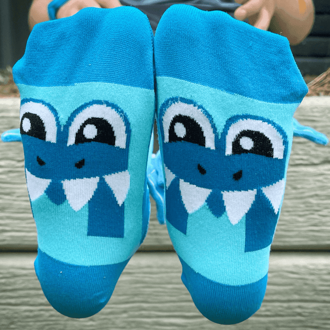 MADMIA Shark Socks With Spikes Toddler Ages 3 - 5-1875027464011517954