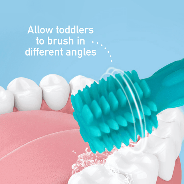 Marcus & Marcus -12M+ Self Training 360' Toothbrushes Ollie the Elephant green-1875027466767175683