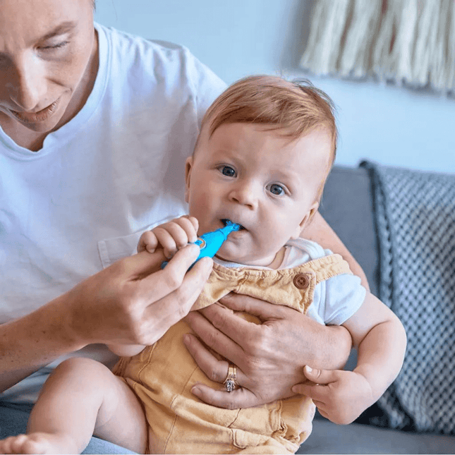 Marcus & Marcus -12M+ Self Training 360' Toothbrushes Ollie the Elephant green-1875027466767175684