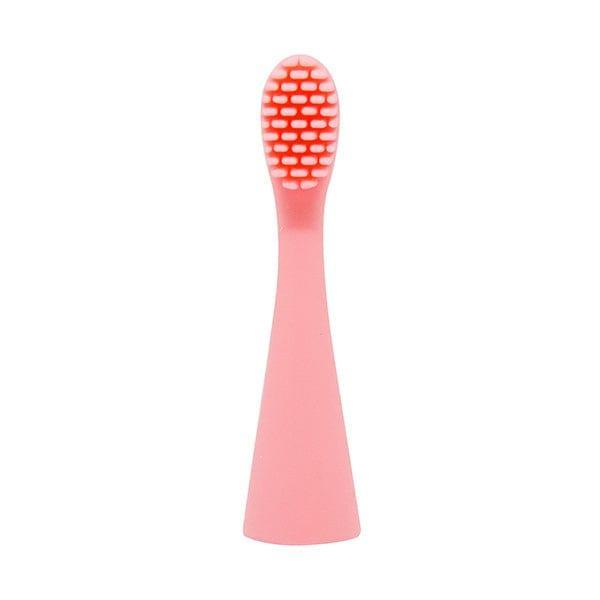 Marcus & Marcus - 24M+ Reusable Silicone Toothbrush Replacement Head pink-1875027522337509376