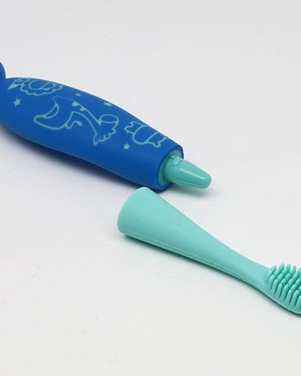 Marcus & Marcus - 24M+ Reusable Silicone Toothbrush Replacement Head pink-1875027522337509377