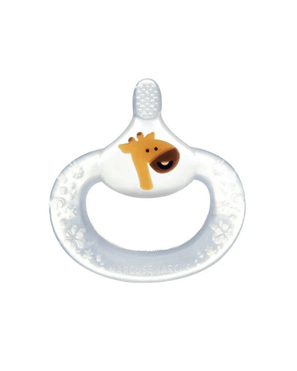 Marcus & Marcus- 6M+ Baby Teething Toothbrush Lola the Giraffe-Yellow-1875027517807661056