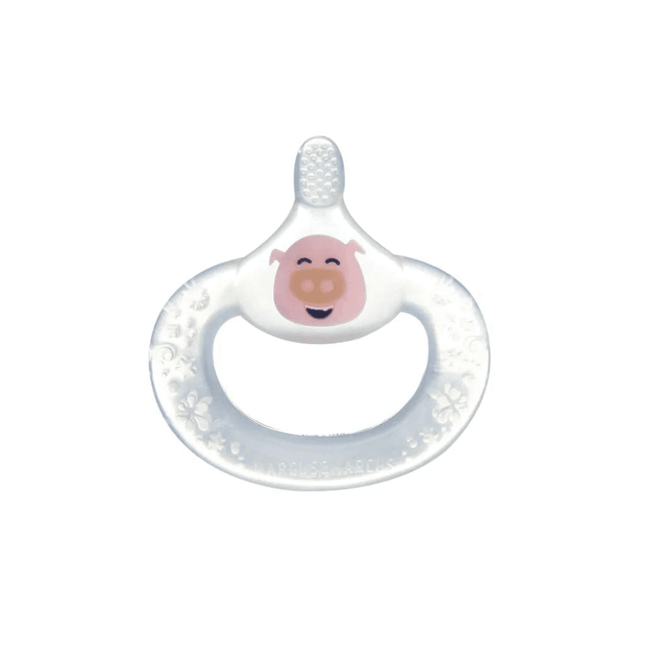 Marcus & Marcus- 6M+ Baby Teething Toothbrush Willo the Whale-Purple-1875027417786093568