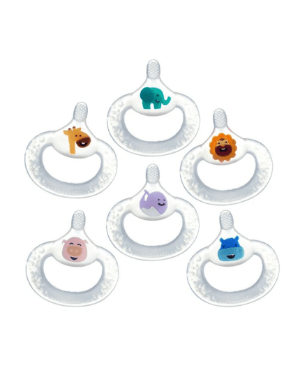 Marcus & Marcus- 6M+ Baby Teething Toothbrush Lucas the Hippo- Blue-1875027517665054721