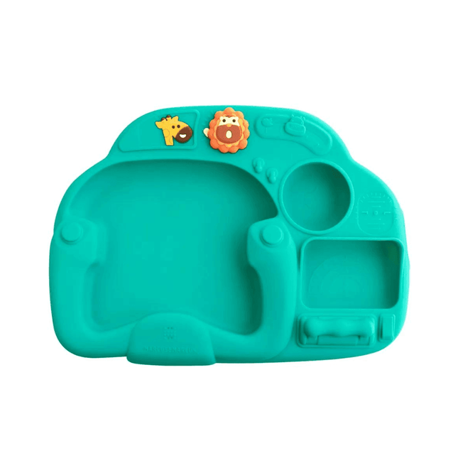Marcus & Marcus - Creative Plate Suction Plate Ollie Green-1875027457585844224