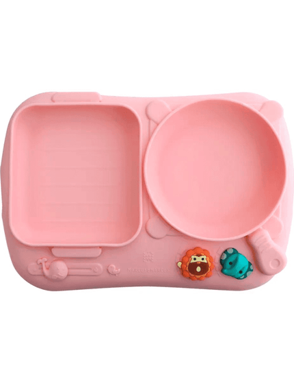 Marcus & Marcus - Creative Plate Suction Plate Pocky Pink-1875027457736839168