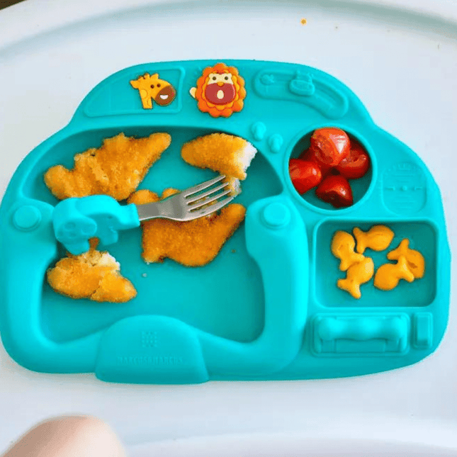 Marcus & Marcus - Creative Plate Suction Plate Lola Yellow-1875027457883639809