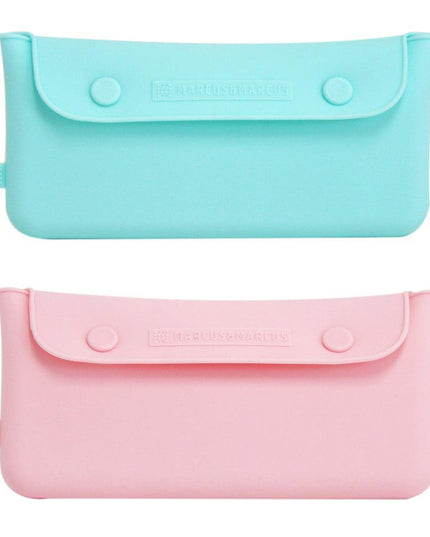 Marcus & Marcus - Cutlery Pouch Baby Pink-1875027480721625089