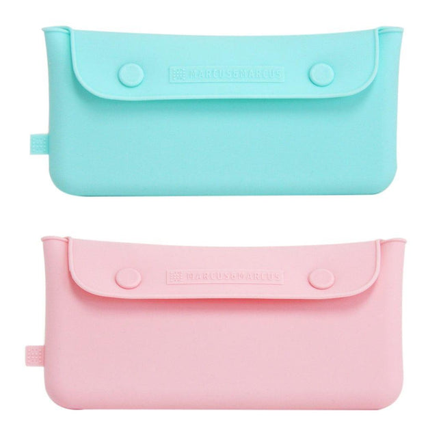 Marcus & Marcus - Cutlery Pouch Baby Pink-1875027480721625089