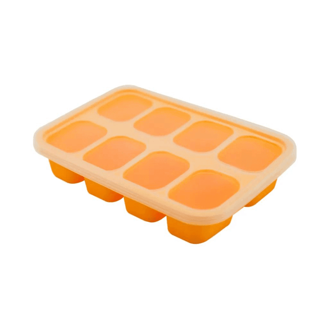 Marcus & Marcus-Food Cube Tray (1 o.z. x 8) Lola the Giraffe-Yellow-1875027458034634752