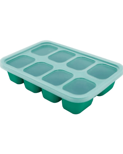 Marcus & Marcus-Food Cube Tray (1 o.z. x 8) Ollie the Elephant green-1875027458332430336