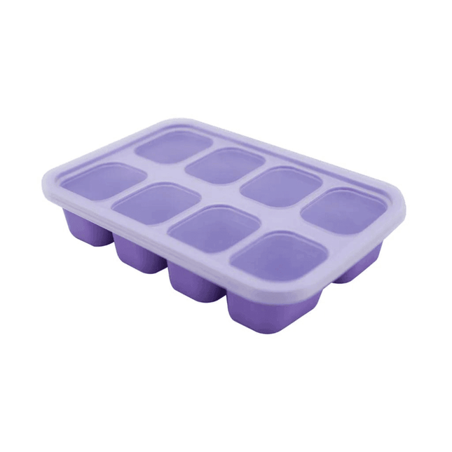 Marcus & Marcus-Food Cube Tray (1 o.z. x 8) Willo the Whale-Purple-1875027458605060096
