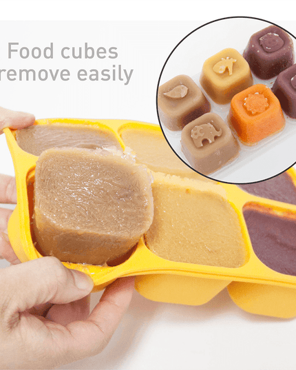 Marcus & Marcus-Food Cube Tray (1 o.z. x 8) Marcus theLion- Red-1875027458198212609