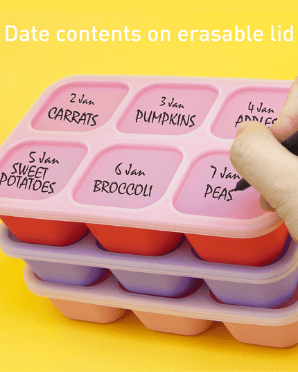 Marcus & Marcus-Food Cube Tray (1 o.z. x 8) Marcus theLion- Red-1875027458198212610