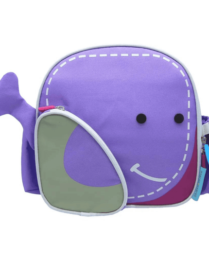 Marcus & Marcus- Insulated Backpacks/Lunch bags Willo the Whale-Purple-1875027455941677056
